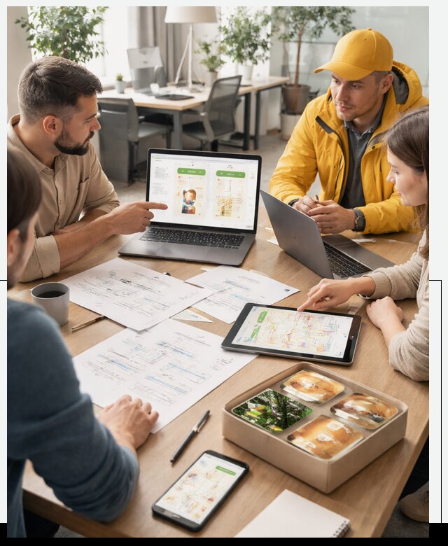 Разработка агрегатора доставки еды в Йошкаре-Ола от 15339 р., АвикейШкр