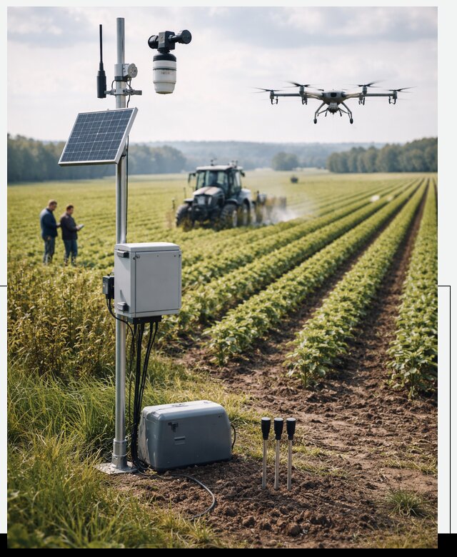 Разработка IoT мониторинга полей в Йошкаре-Ола от 8692 р. | АвикейШкр